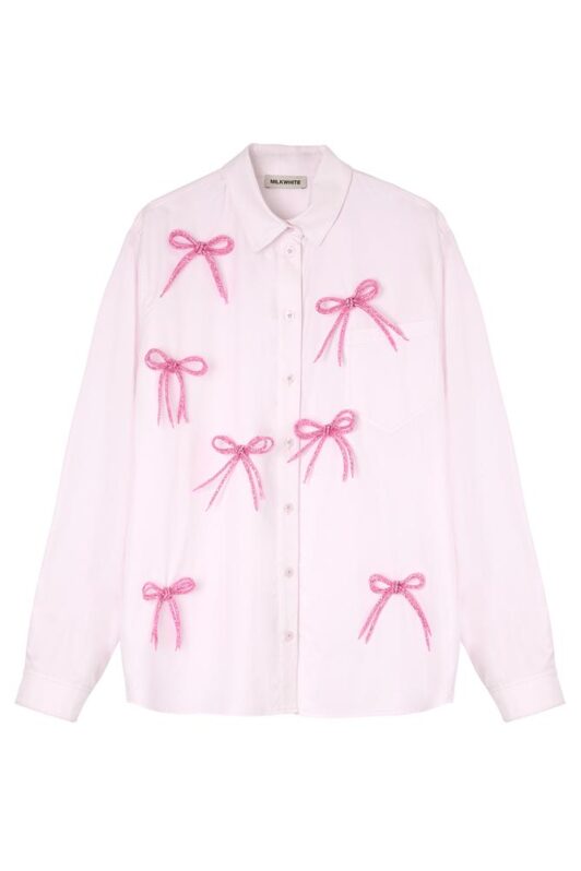 Pink Striped Shirt